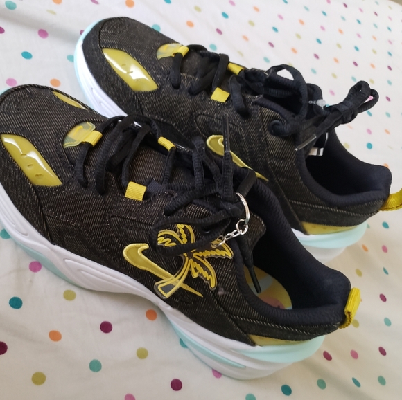 Nike M2K Tekno LX 7.5 Twill Denim - Picture 2 of 8